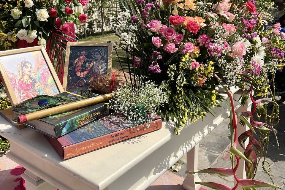 Krishna Theme Wedding