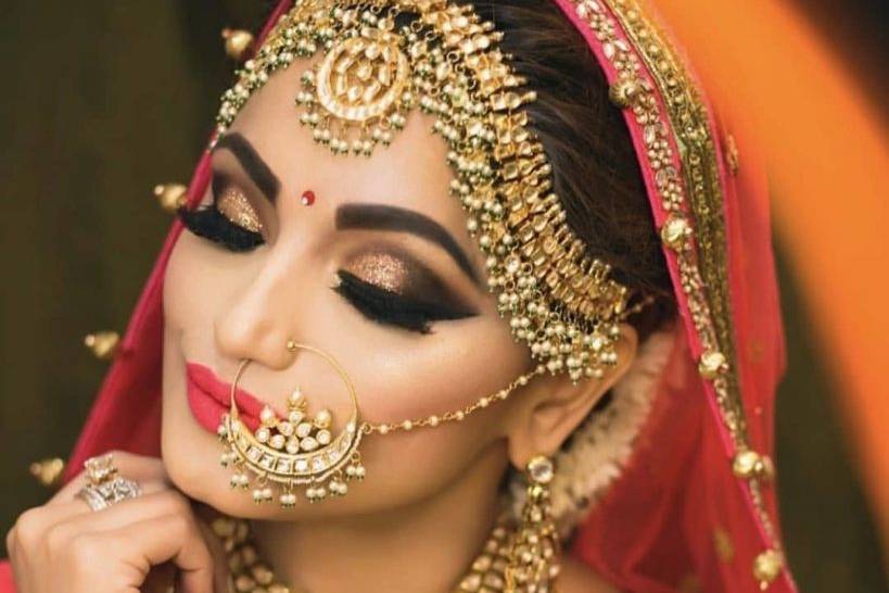 Bridal makeup