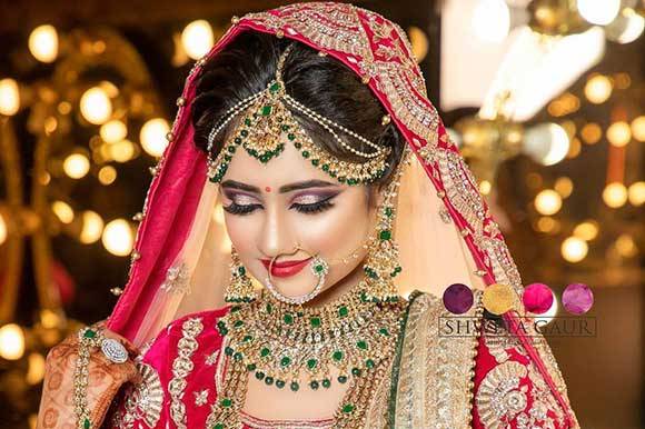 Bridal makeup