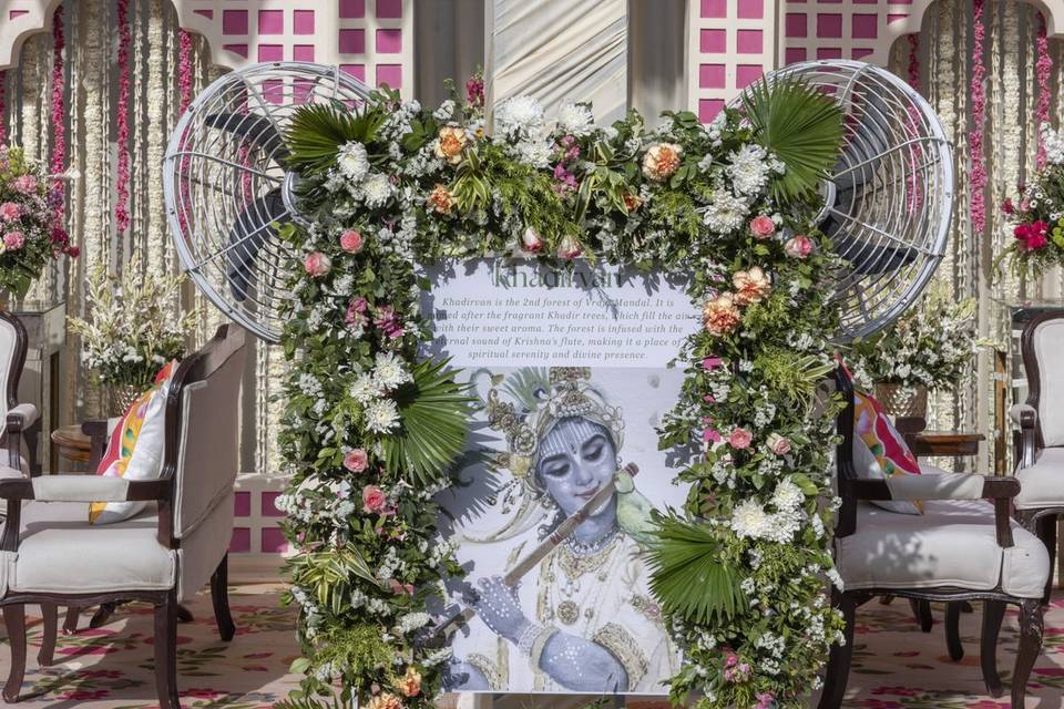 Krishna Theme Wedding