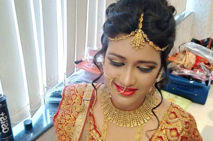 Bridal makeup