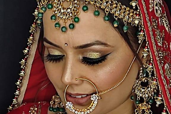 Bridal makeup