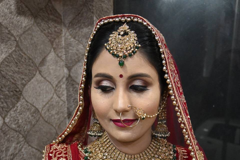 Bridal makeup