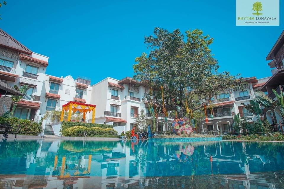 Mandap by the Pool