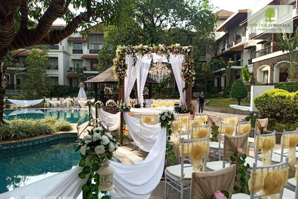 Poolside Ceremony