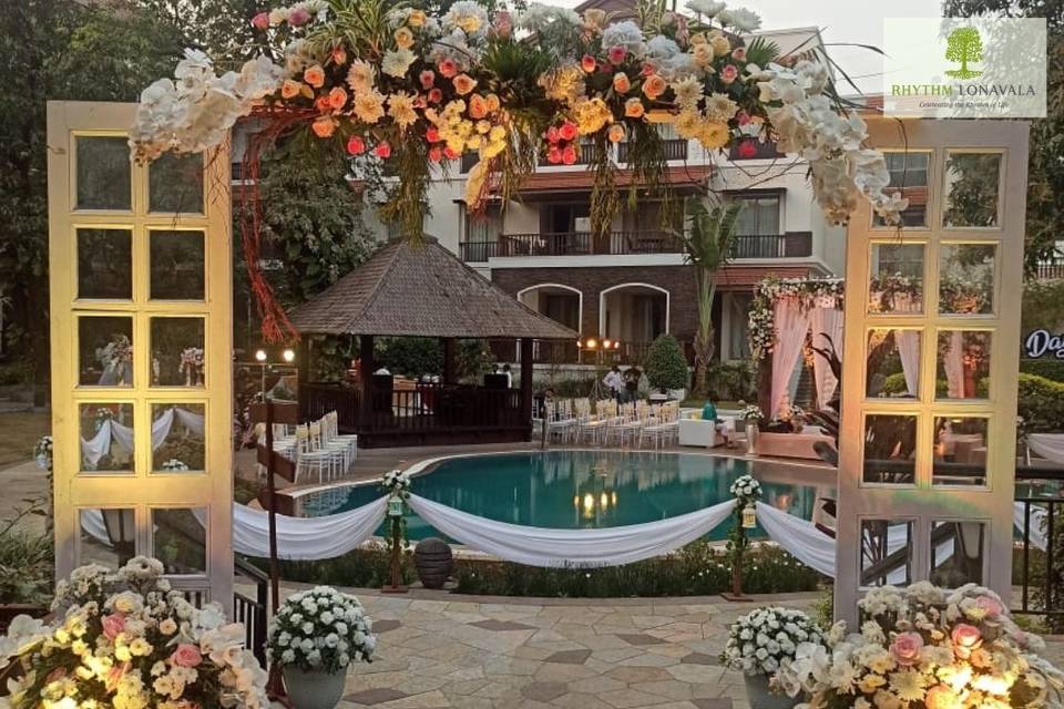 Poolside Ceremony