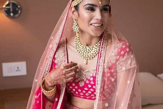 Bridal makeup