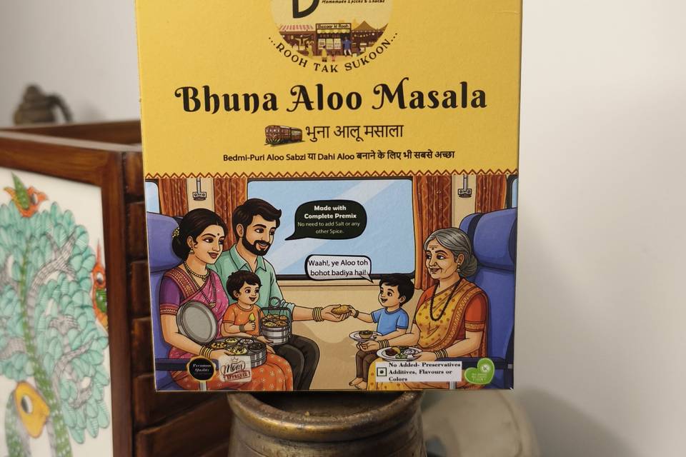 Bhuna Aloo Masala by BKR