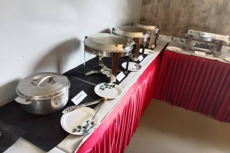 Catering setup