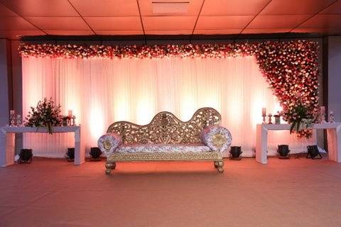 Stage for Mehendi