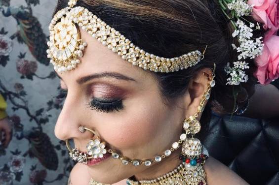 Bridal makeup