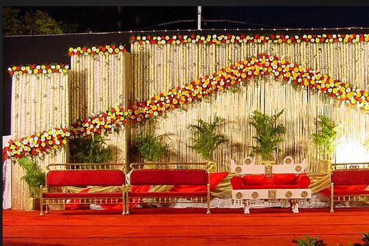 Reception decor