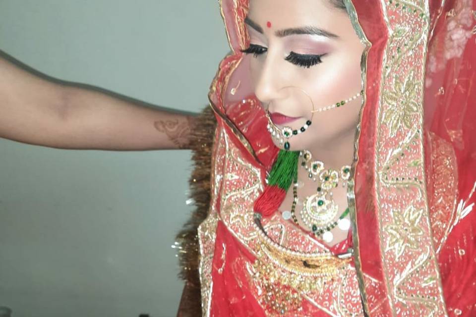 Bridal makeup