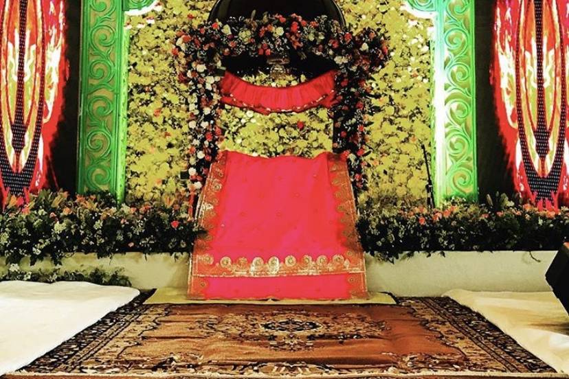Anantkara floral backdrop