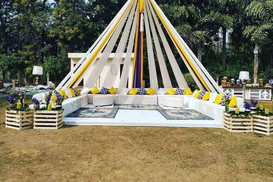 Haldi decor