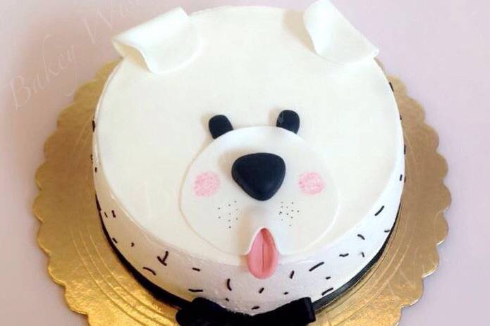 Animal Faces Cake