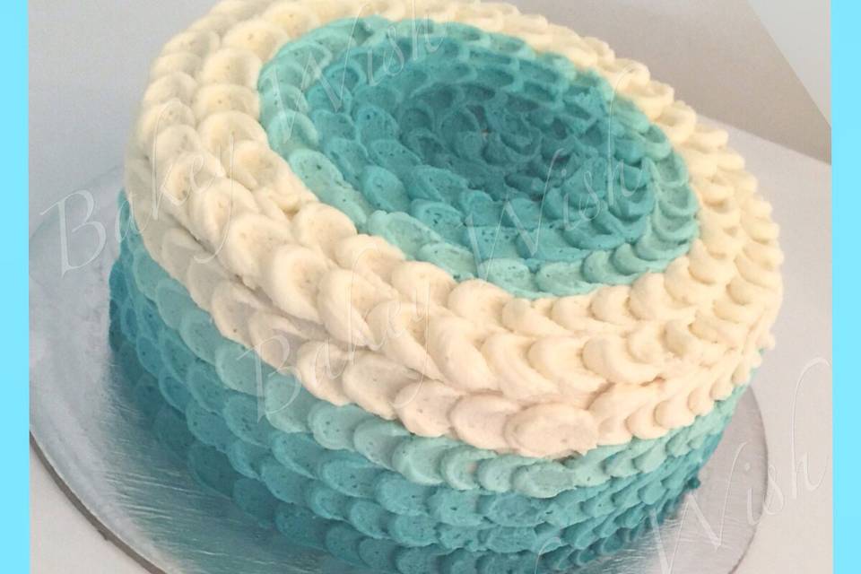 Ombre Cake