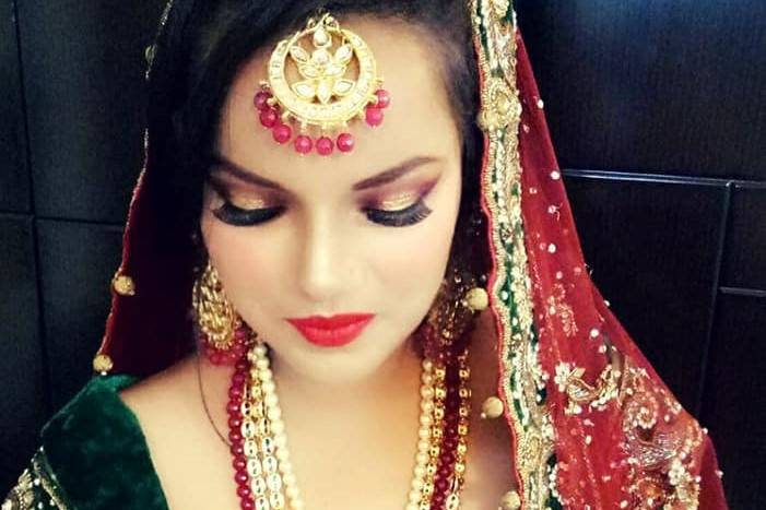 Bridal makeup