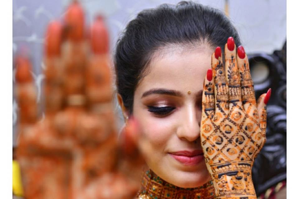 Mehndi look