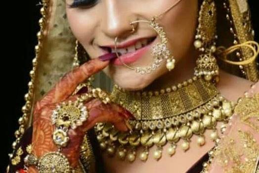 Bridal makeup