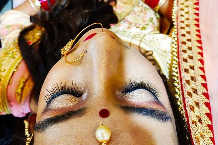 Bridal makeup