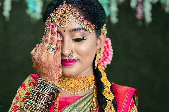 Bridal makeup