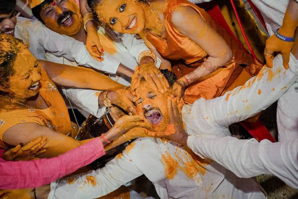 Pooj yash locdown wedding