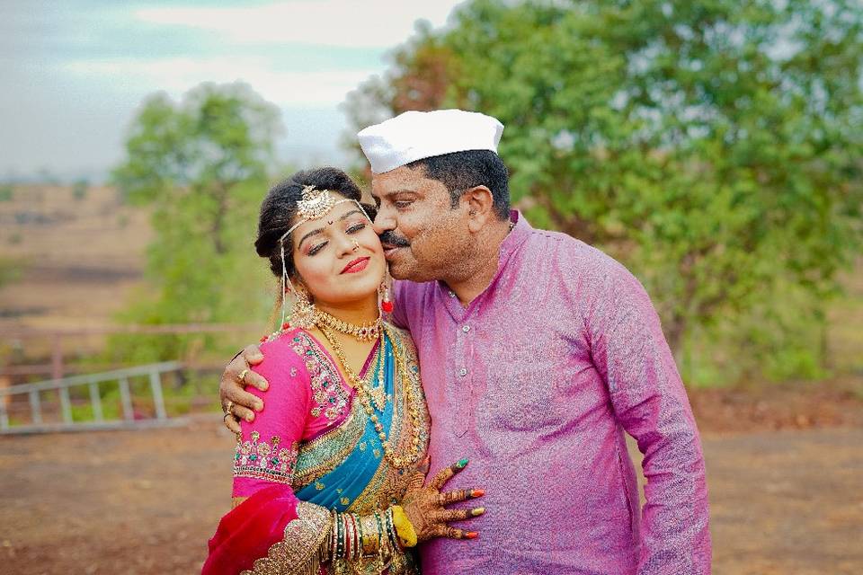 Pooj yash locdown wedding