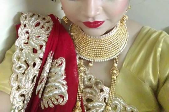 Bridal makeup