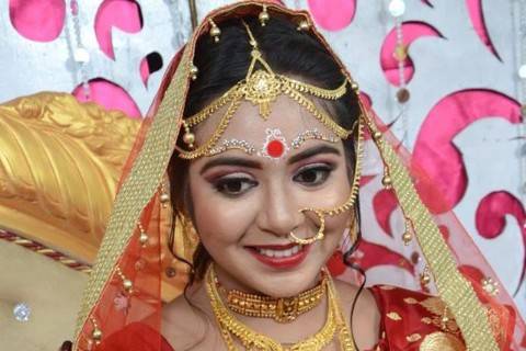 Bridal makeup