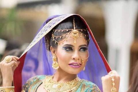 Bridal makeup