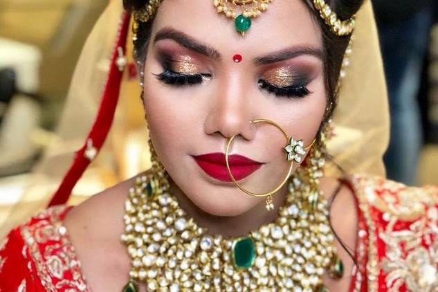 Bridal makeup