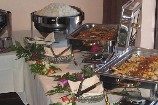 Catering setup