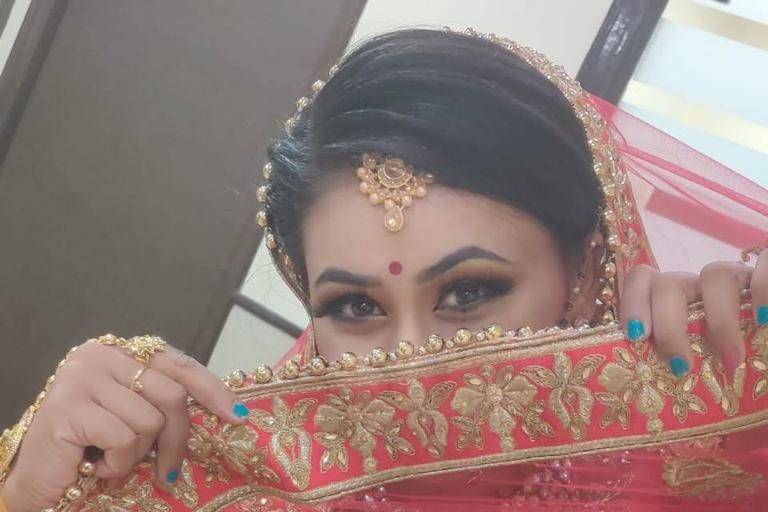 Bridal makeup