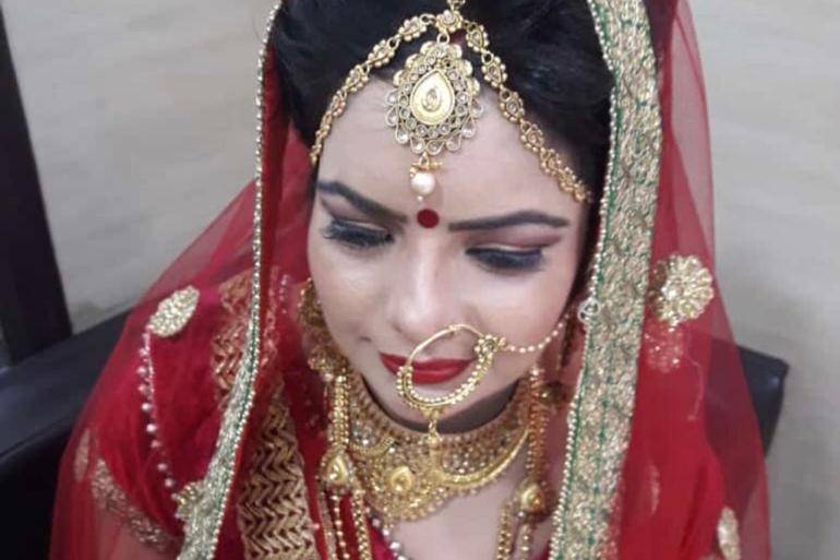 Bridal makeup