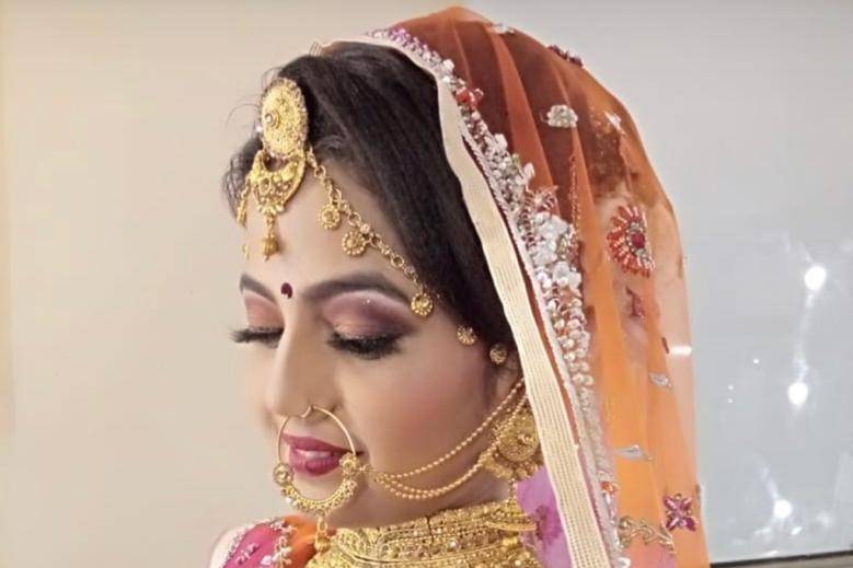 Bridal makeup