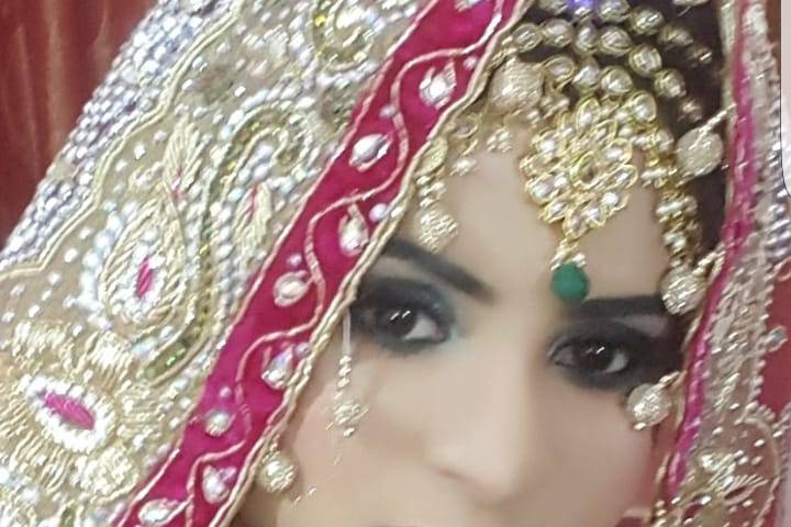 Bridal makeup