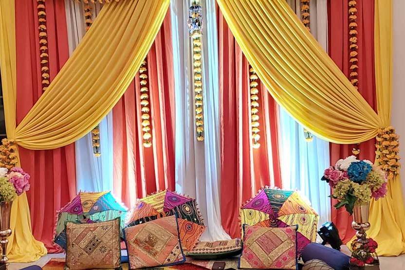 Haldi decor