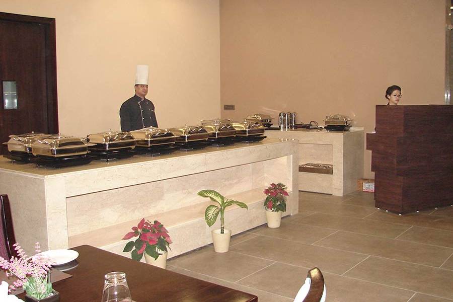 Catering setup
