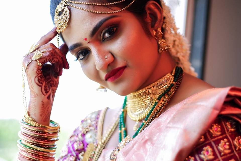 Bridal makeup