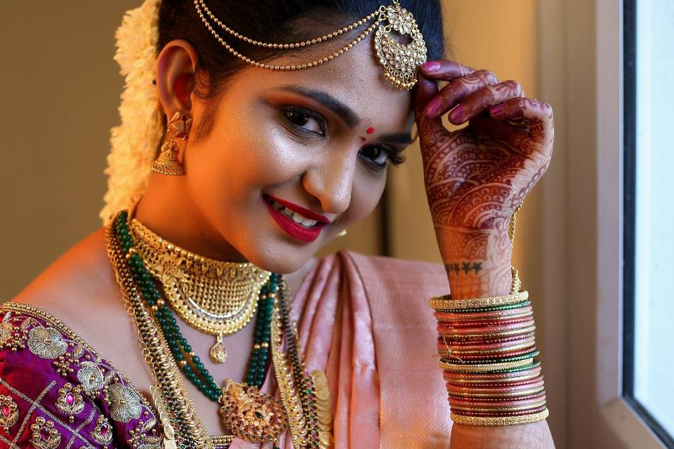 Bridal makeup