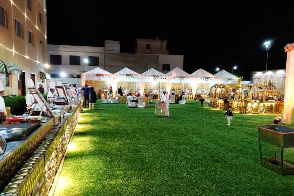 Lawn area