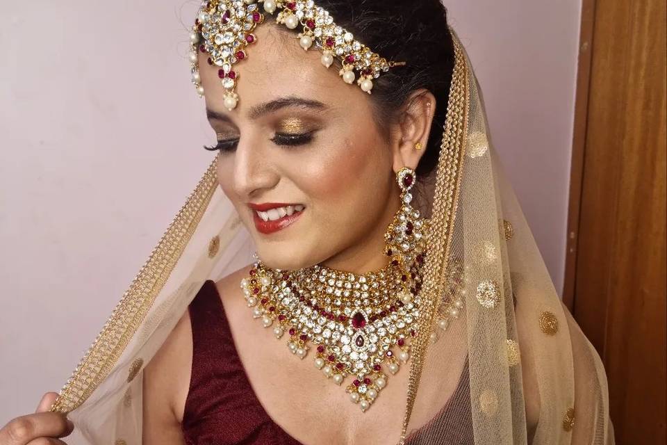 Bridal makeup