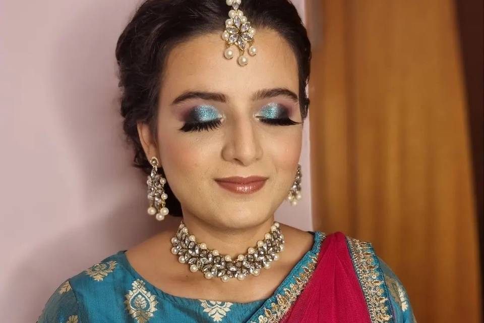 Bridal makeup