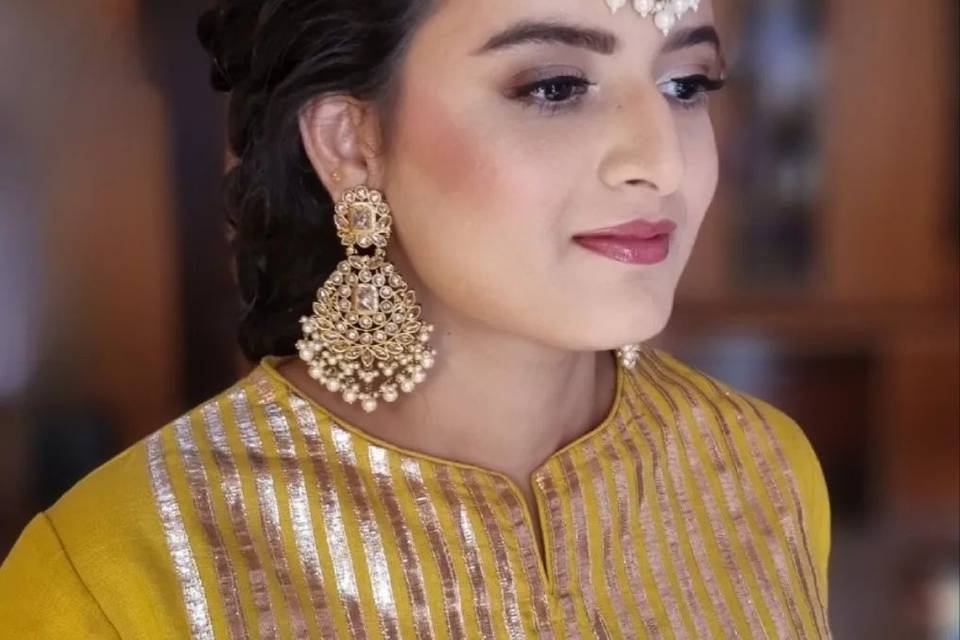 Bridal makeup