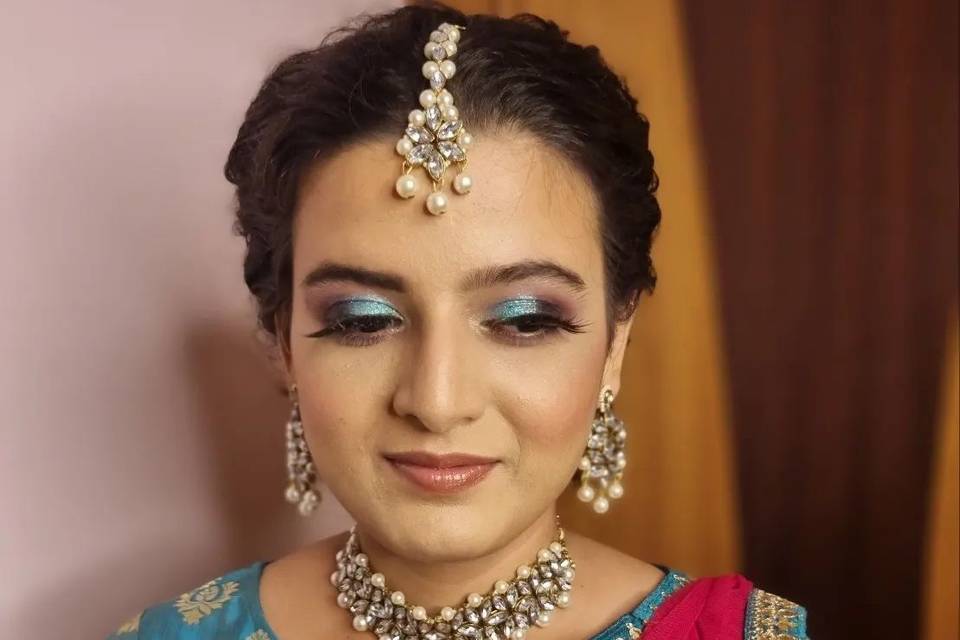 Bridal makeup