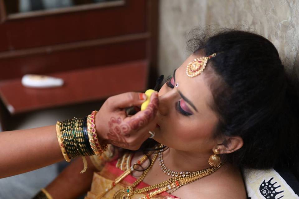 Bridal hair and makeup