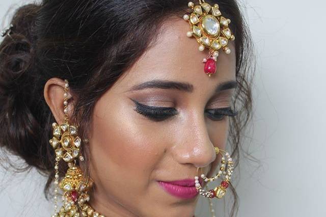 Bridal makeup