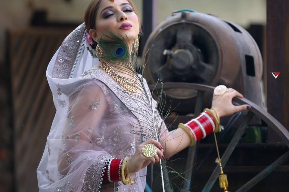 Bridal makeup