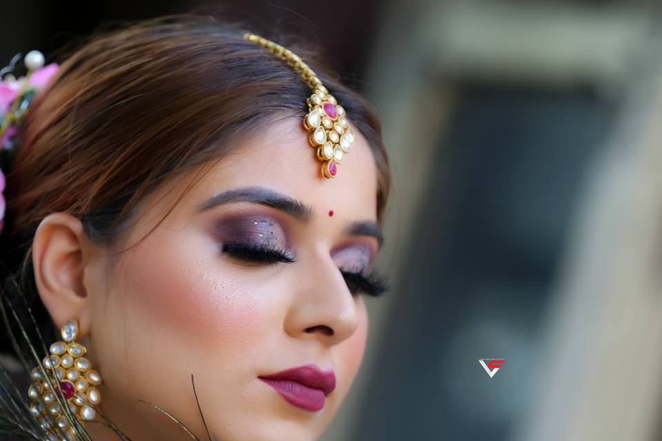 Bridal makeup